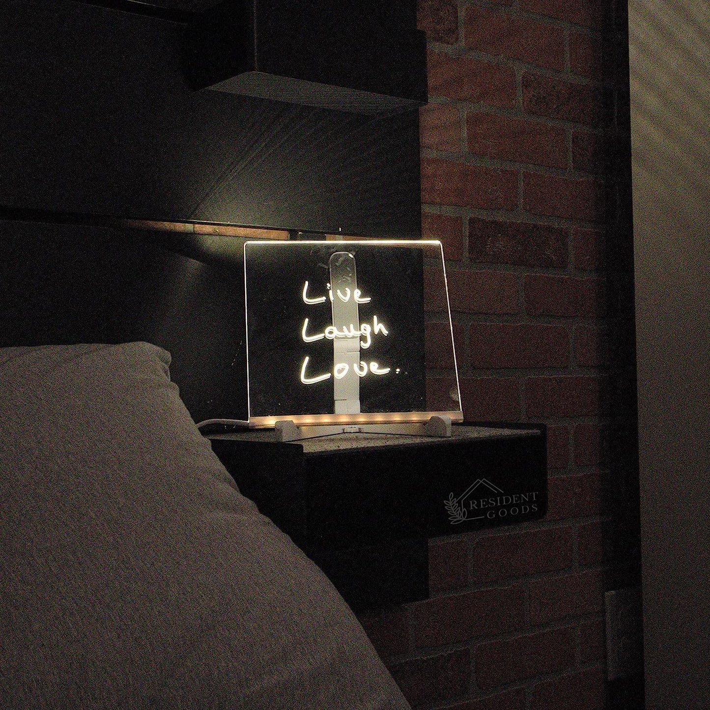 3D Acrylic Writing Pad with Pen Message Board Rewritable