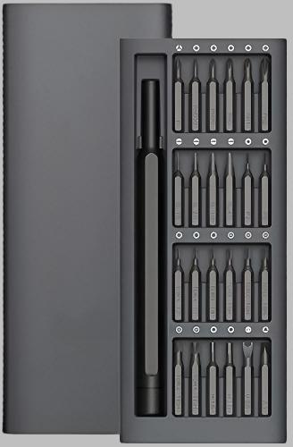 24 pcs Precision Screwdriver Set with Alloy S2 Steel Bits