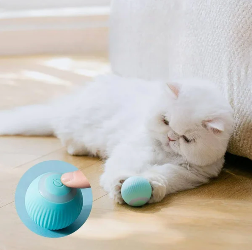 Automatic Smart Self-Rolling Teasing Pet Ball